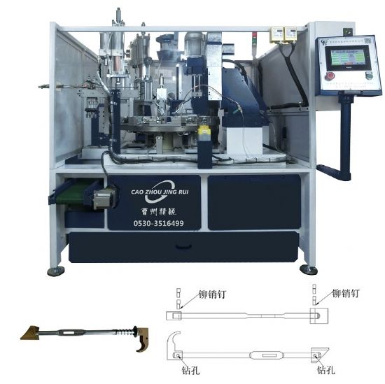 點擊查看詳細(xì)信息<br>標(biāo)題：JRZ-35-1自動鎖舌拉手鉆孔鉚肖釘機 閱讀次數(shù)：1256