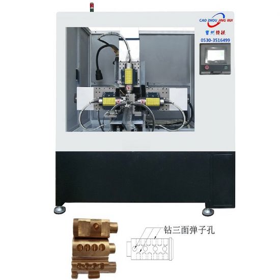 點擊查看詳細信息<br>標題：JZ-4.4自動鎖芯三面鉆彈子孔機 閱讀次數(shù)：1437