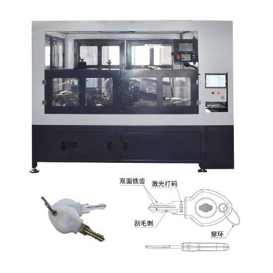 點擊查看詳細信息<br>標題：JZ-3.8G自動鑰匙雙面銑牙刮毛刺.激光打碼、串環(huán)機 閱讀次數(shù)：1352